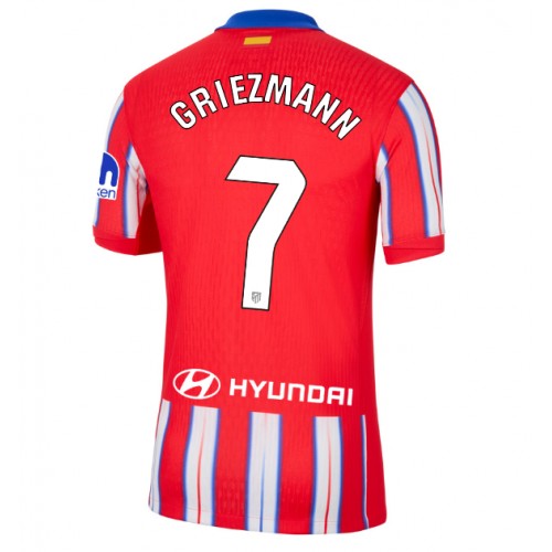 Fotballdrakt Herre Atletico Madrid Antoine Griezmann #7 Hjemmedrakt 2024-25 Kortermet